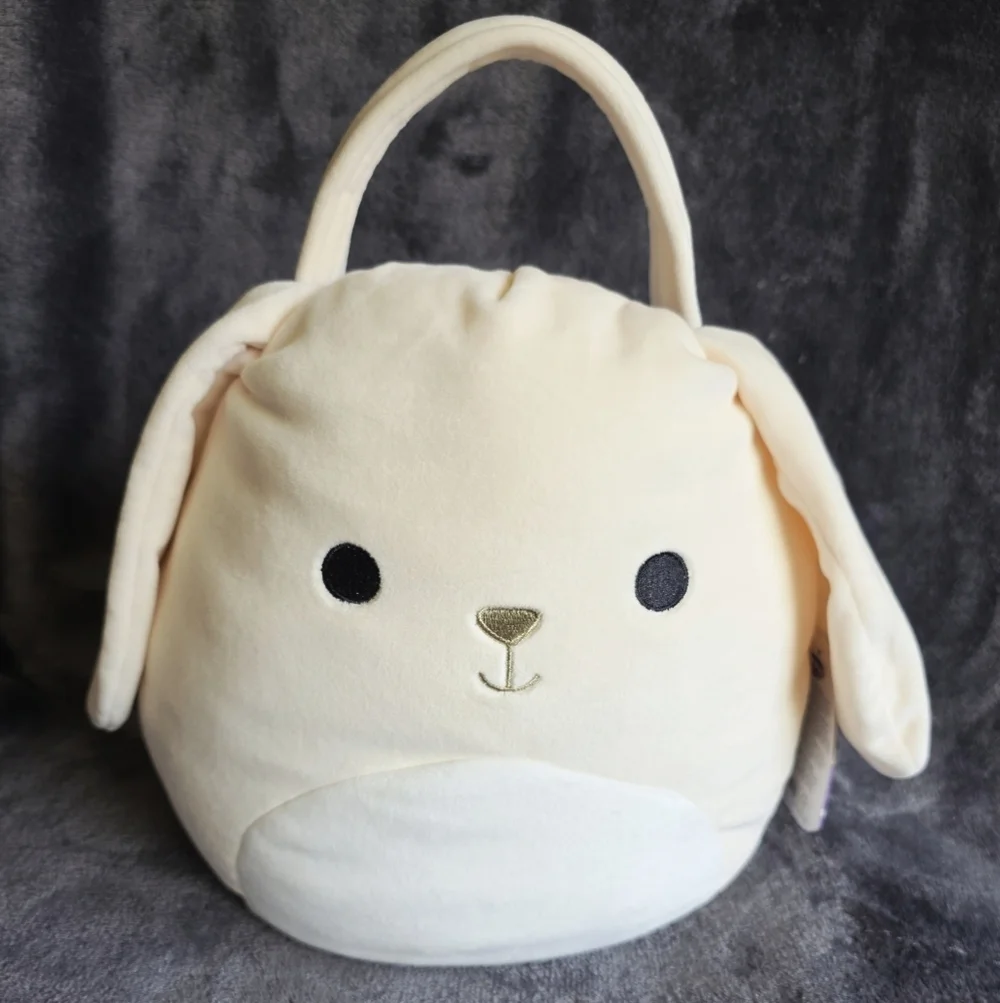 New 2025 Squishmallows Valentina Valentine's Easter Halloween Basket Bucket NWT